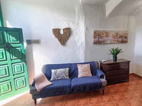 Χώρος καθιστικού στο Casa Cueva Barranco Hondo
