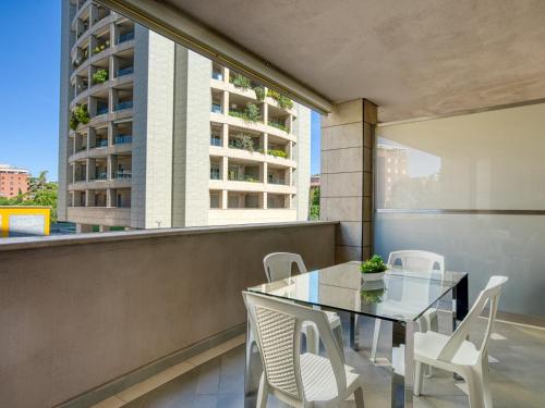 Balkón nebo terasa v ubytování Luxury Residence Oikos - Apartment with Parking