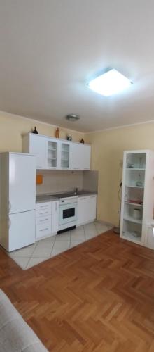 Η κουζίνα ή μικρή κουζίνα στο Agava City Apartment