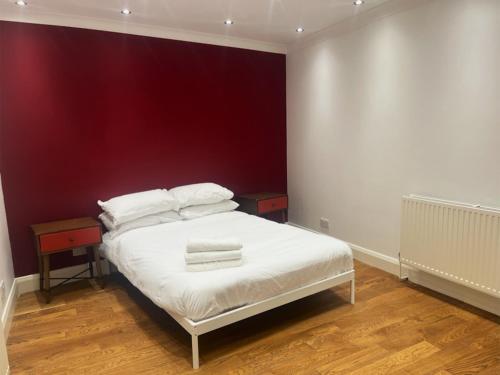 En eller flere senge i et værelse på Central London Get Away