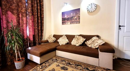 Χώρος καθιστικού στο Chmielna Guest House