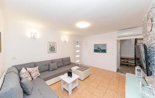 Et tv og/eller underholdning på Stunning Home In Slatine With Kitchen