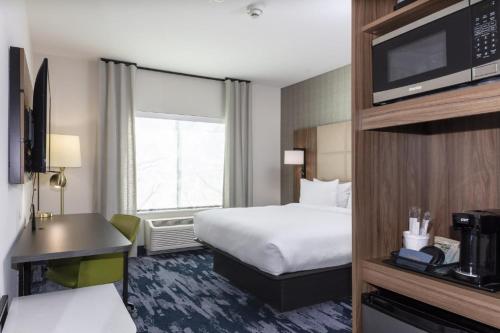 Ένα ή περισσότερα κρεβάτια σε δωμάτιο στο Fairfield Inn & Suites Monahans