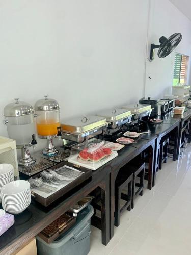 Mad på resortet eller i nærheden