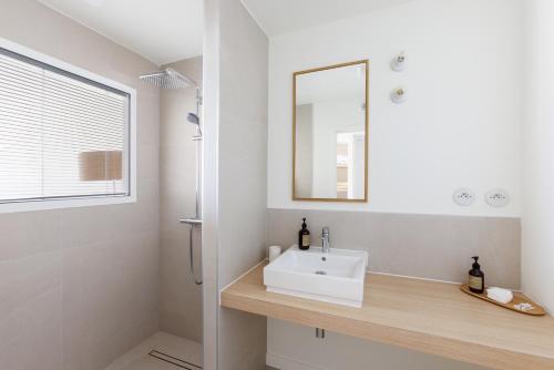 Un baño de Belle Vue Hôtel