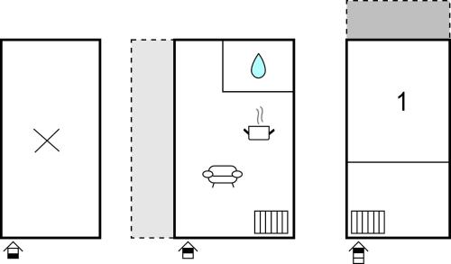 a schematic diagram of the experimental procedure at 2 Bedroom Amazing Home In Mala Lesnica in Mala Lešnica