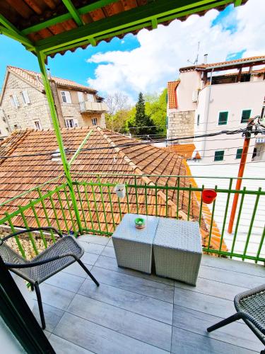 Μπαλκόνι ή βεράντα στο Croparadise Hostel