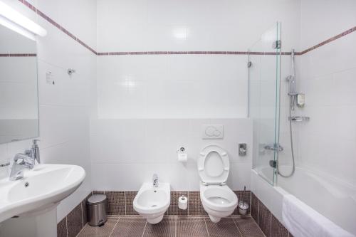 Et badeværelse på Hotel Hartig