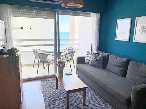 Χώρος καθιστικού στο Emma Sea View Suite