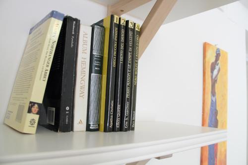 アパートメントにある図書室