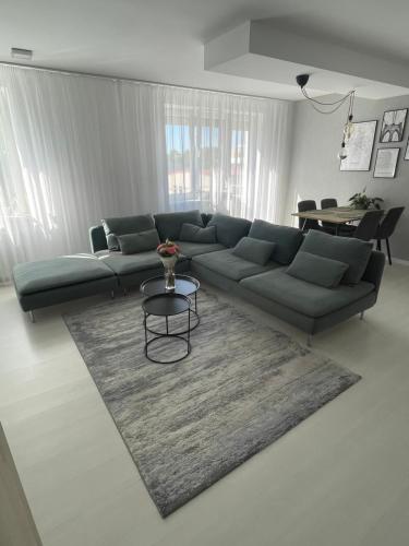 Гостиная зона в Modern Apartment in Piešťany City Center