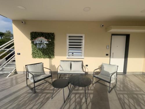 Un balcón o terraza en Veseri Home