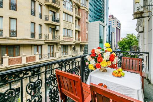 En balkong eller terrass på Sera Boutique Hotel 1