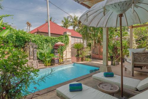 Πισίνα στο ή κοντά στο Tropical Oasis Lovina