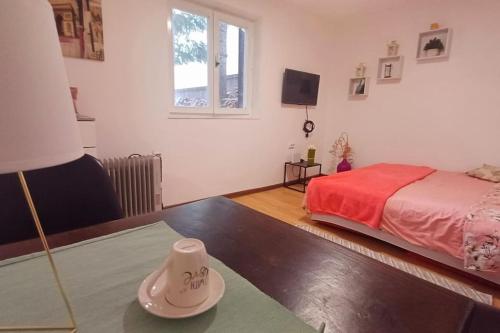 Postel nebo postele na pokoji v ubytování Apartment King Bodin