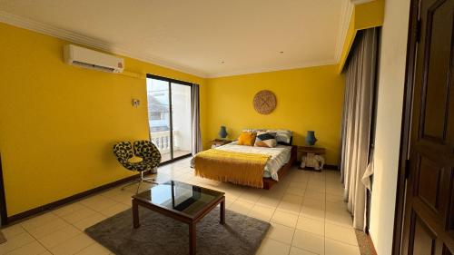 Katil atau katil-katil dalam bilik di Sunset Tower Homestay
