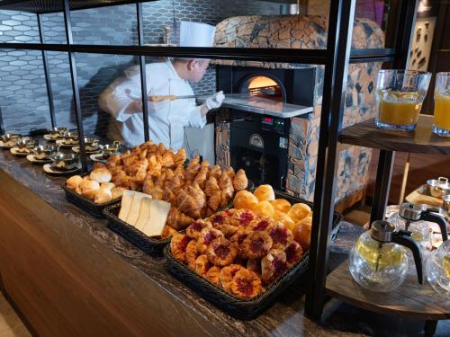 Mad på ryokanen eller i nærheden