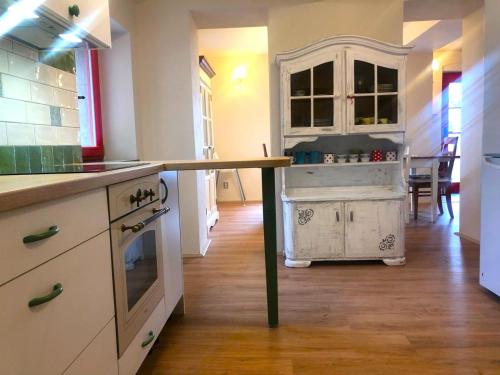 Dapur atau dapur kecil di Five maple home for families and wild nature lovers