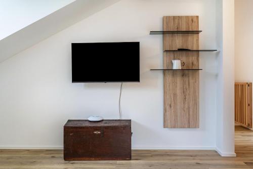 TV a/nebo společenská místnost v ubytování Richard´s Home Auer