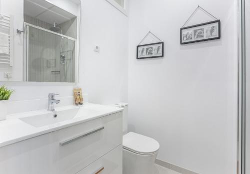 ห้องน้ำของ Apartamento Bernabeu Comfort en Madrid