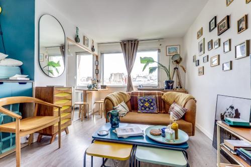 Grand studio Quartier branché