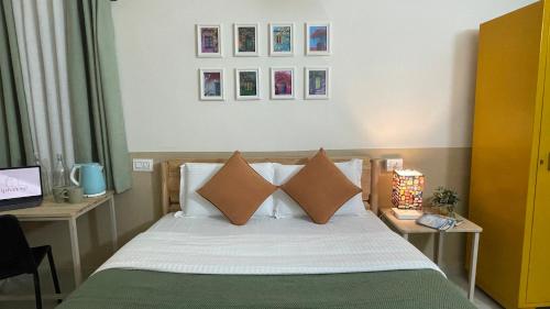 Cama o camas de una habitación en 144 Tipiverse