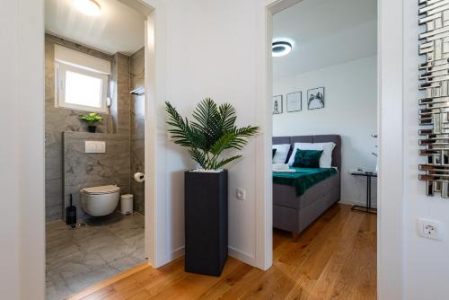 Ένα μπάνιο στο Rooftop Horizon