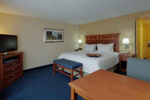 Ένα ή περισσότερα κρεβάτια σε δωμάτιο στο Hampton Inn Warrenton, Va