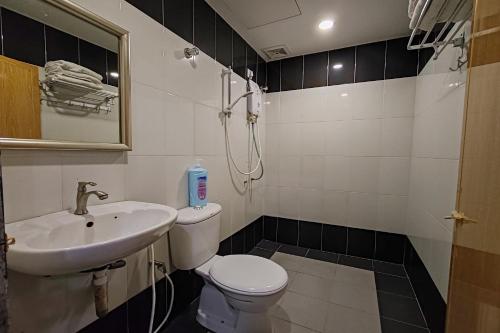Koupelna v ubytování Nova Hotel, Ipoh Tambun
