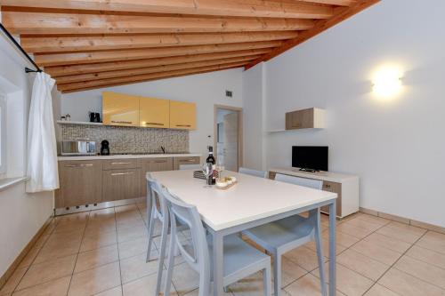 Dapur atau dapur kecil di Residence Fontanelle