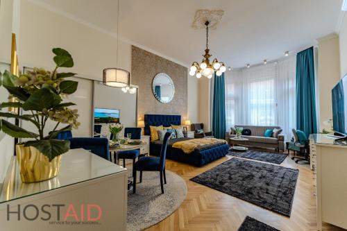 Blue Fountain Design Apartment - hostAID 1052 Budapest, Sütő utca 2 kép - 3