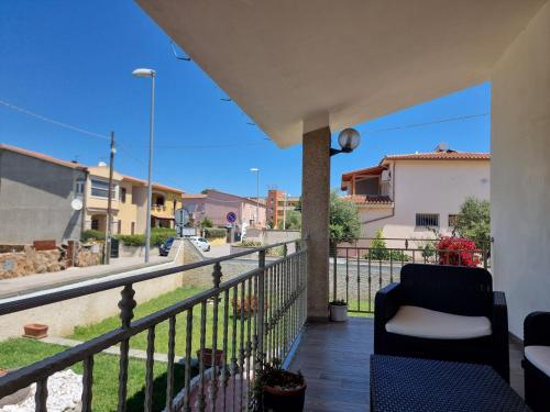 Balkón nebo terasa v ubytování Appartamento Via Oristano