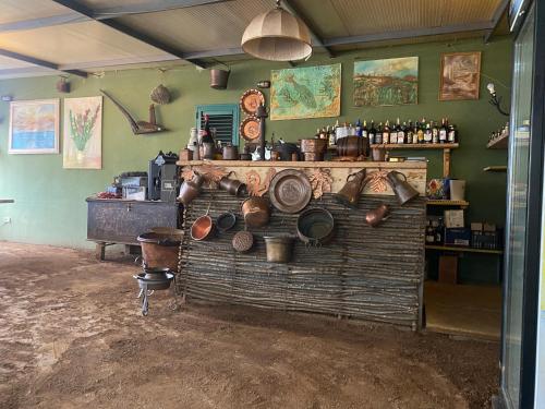 Lounge nebo bar v ubytování Camping Lisna