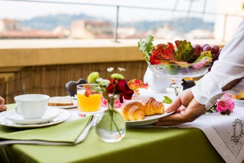 Comida en el bed and breakfast o alrededores