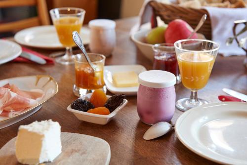 Comida en el bed and breakfast o alrededores