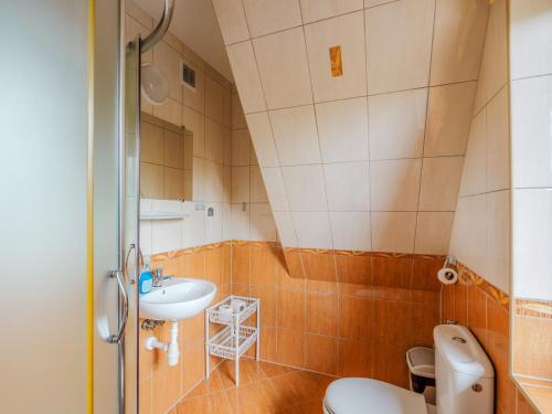 Et badeværelse på Ośrodek Wczasowy Pasternik