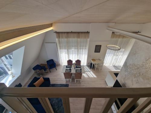 Coin salon dans l'établissement Kenzian- Loft