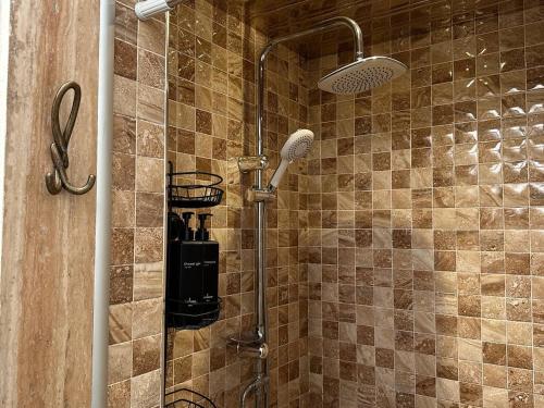Ένα μπάνιο στο Lavande apartament