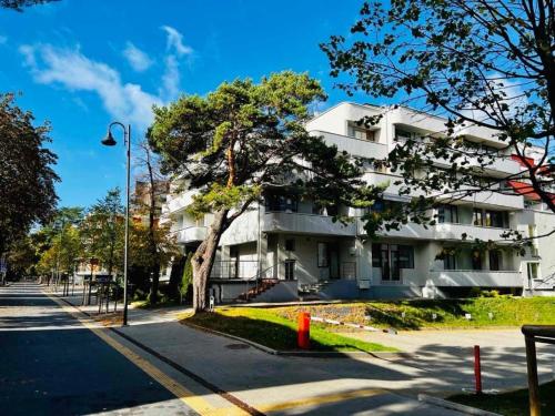 Bygningen som lejligheden ligger i