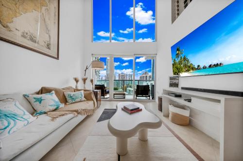 迈阿密Brickell Breezeway - Oceanview Bi-level Loft的相册照片