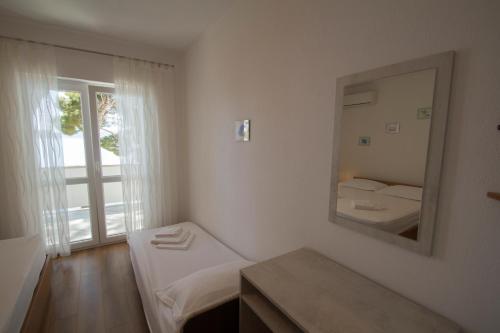 Koupelna v ubytování Apartmani Josip