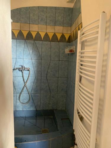 Koupelna v ubytování Apartmán U Muzikanta