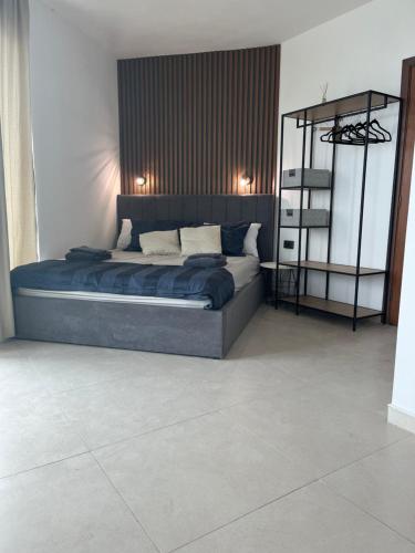 Χώρος καθιστικού στο Luxury Studio Golf Coast with sea view