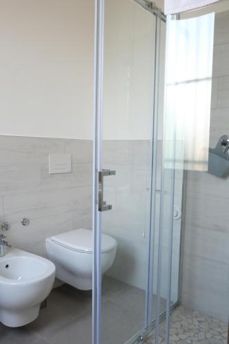 Koupelna v ubytování Vinsea Hotel