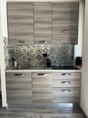 Kuchyň nebo kuchyňský kout v ubytování Nizza 90