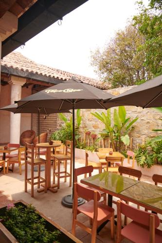 Restaurace v ubytování Hotel Mansión Chiapa