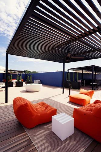 Гостиная зона в Casa Hidalgo Hotel Boutique