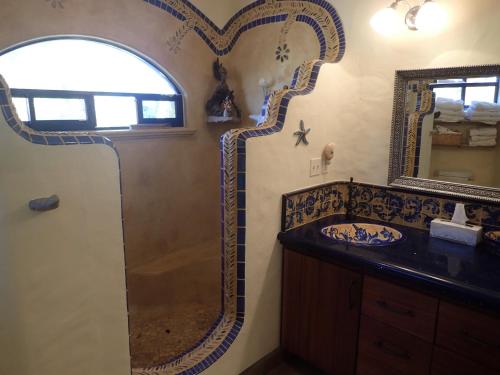 Ett badrum på Casa Perfecta