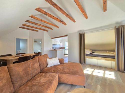 Χώρος καθιστικού στο Appartement zur Bauerdiele