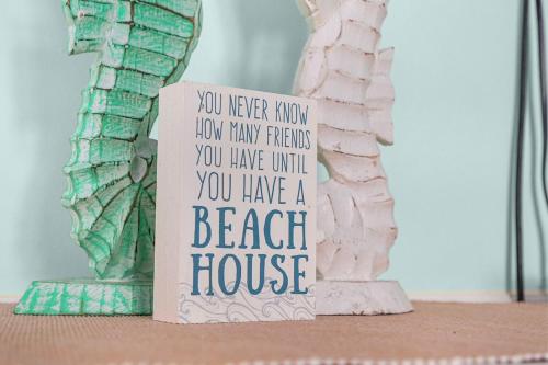 a sign that says you neglect mom how many priorities you have until you have at Cherry Grove efficiency just steps from the beach in Myrtle Beach